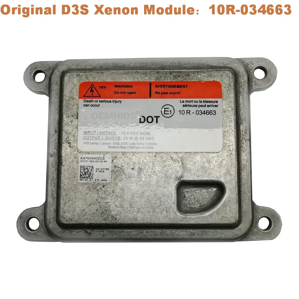 AA7659902DG 10R044663 D3S D3R 35W Xenon Ballast Original OEMHIDS For Sonata 9 HID Headlight Control Unit Module X61351S312BBA