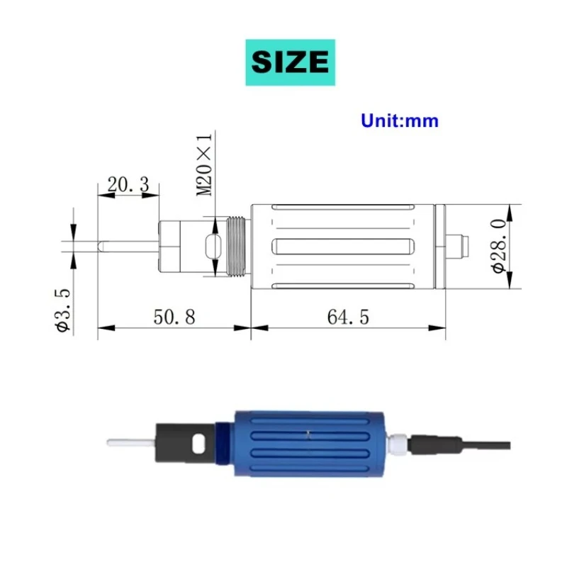 Optical Chilled Mirror Temperature and Humidity Sensor/Dew Point Meter Sensor