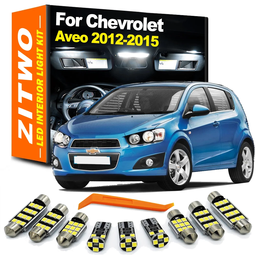 

8 шт., аксессуары для багажника Chevrolet Chevy Aveo 2012 2013 2014 2015