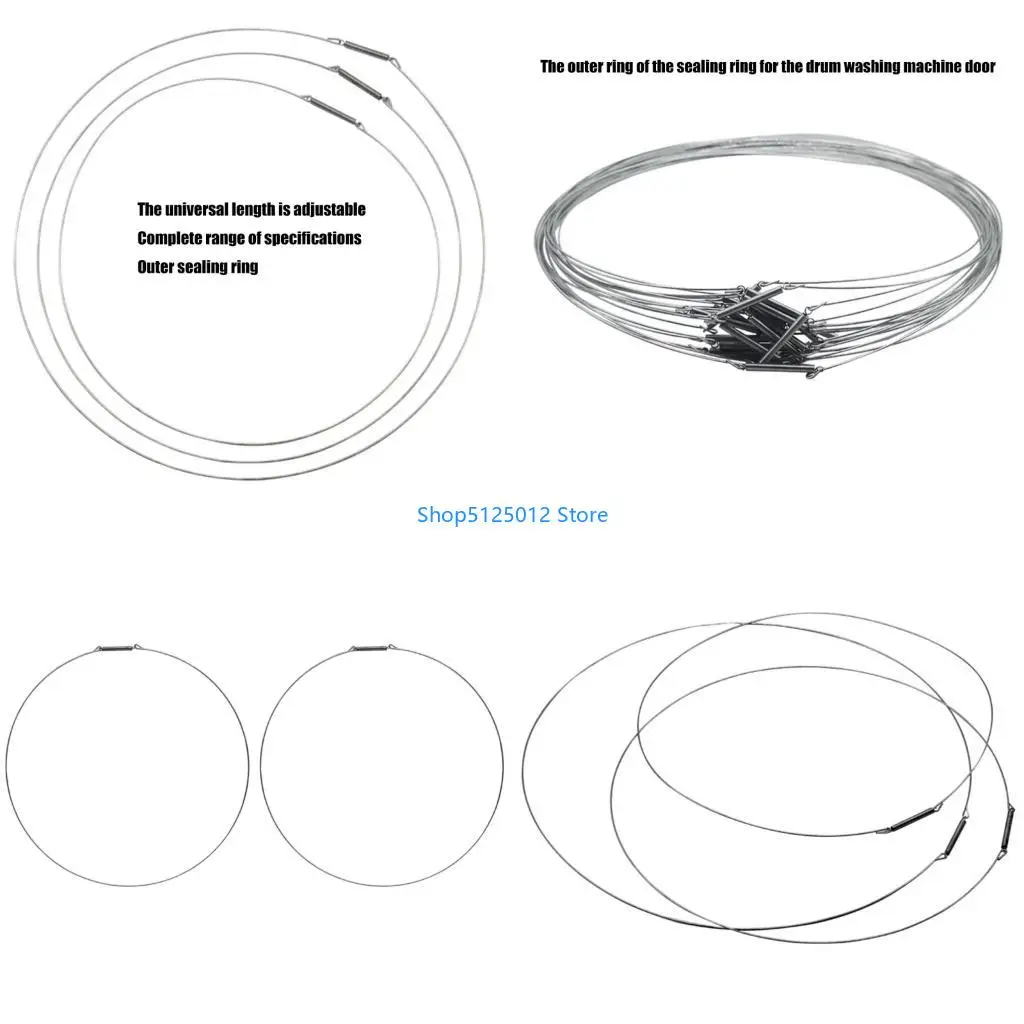 G8TC 2Pcs 32/34/40cm Boot Seal Retaining Adapter For Washing Machine Accessories
