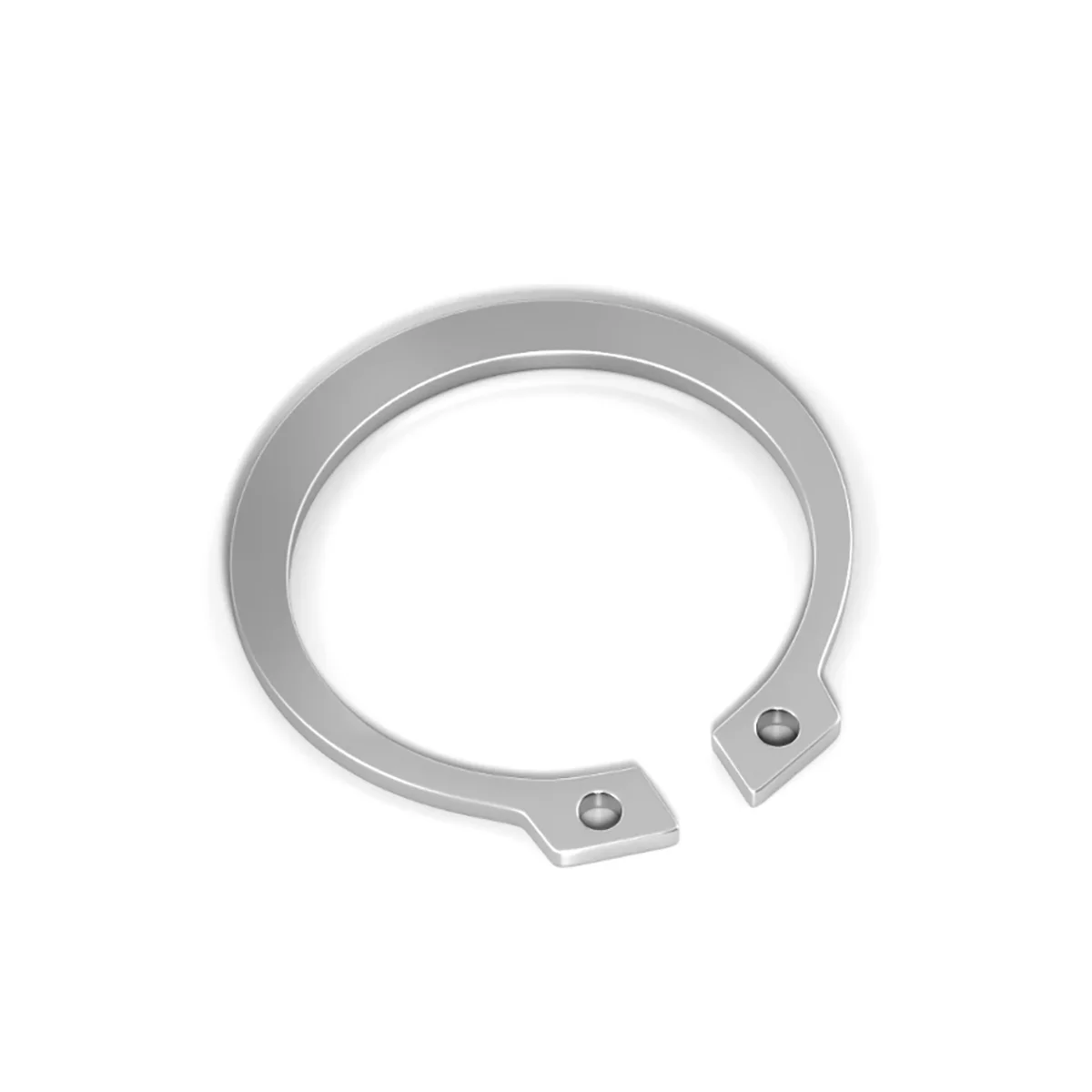 304 Stainless Steel / 65 Mn Steel External Circlip - C-Type Shaft Retaining Ring Snap Ring Elastic Buckle