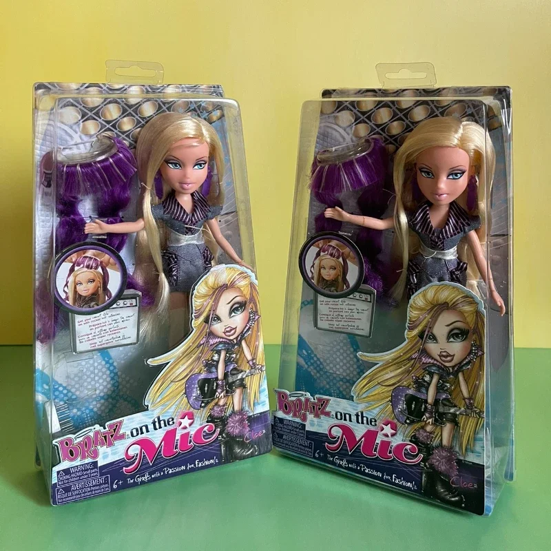 Bratz Boxed Wig Doll Fashion Dressup Dolls Accessories Girls Play House Toys Hobbies Action Figures Holiday Gifts for Children