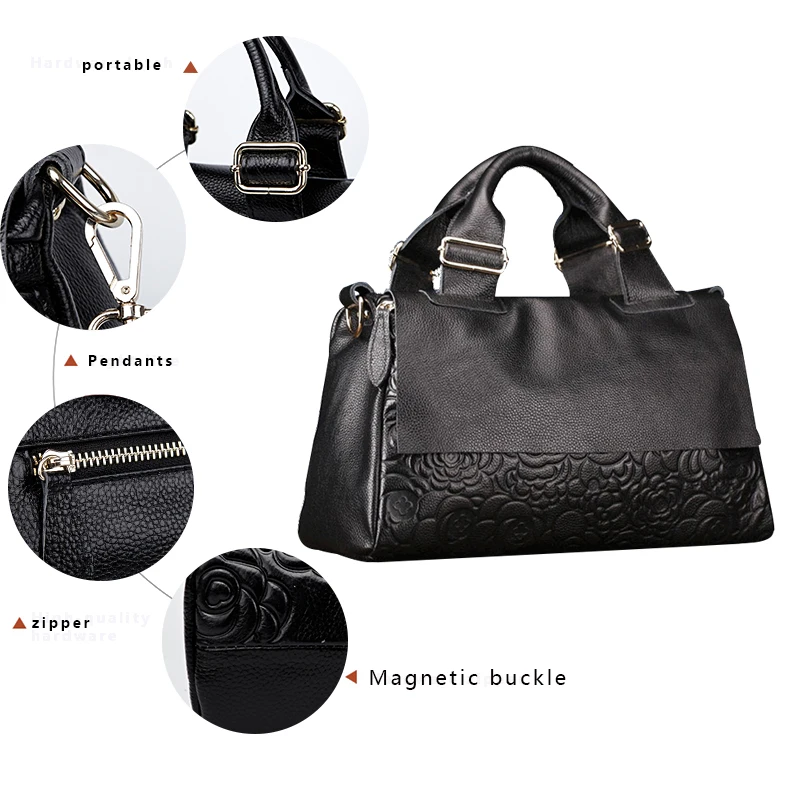 Fashion Small luxury Handbags leather Handbags Trendy High-Quality Commuter bag shoulder messenger bag