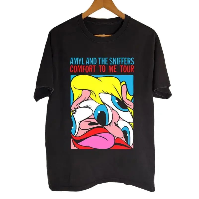 NEW Amyl and the Sniffers Concert 2024 Yellow All Size T Shirt AR110