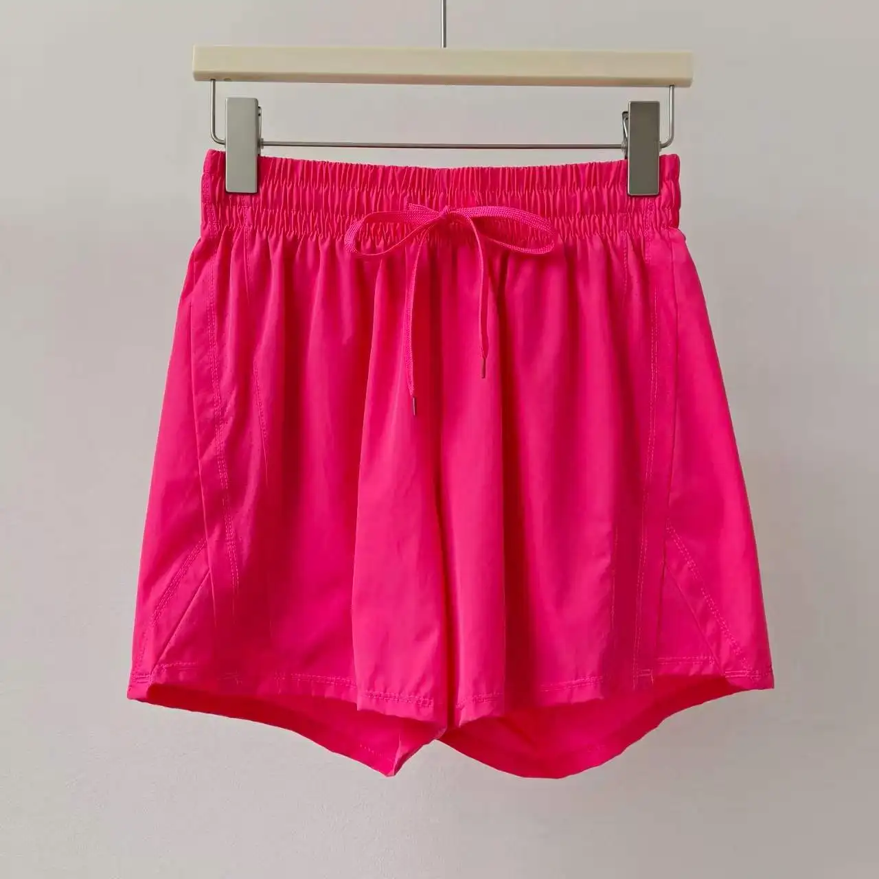Yoga Shorts for Women Anti-exposure Training Shorts High-waist Breathable Quick-drying Slim Running Fitness Loose Casual Shorts