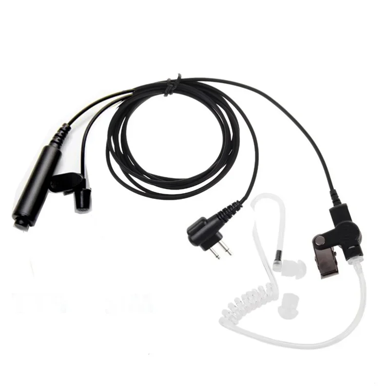 

New Style 3 Wire Pro Covert Acoustic Tube Earpiece Headset PTT Mic Microphone for Motorola cls1110 cls1410 cls1413 cls1450 Radio