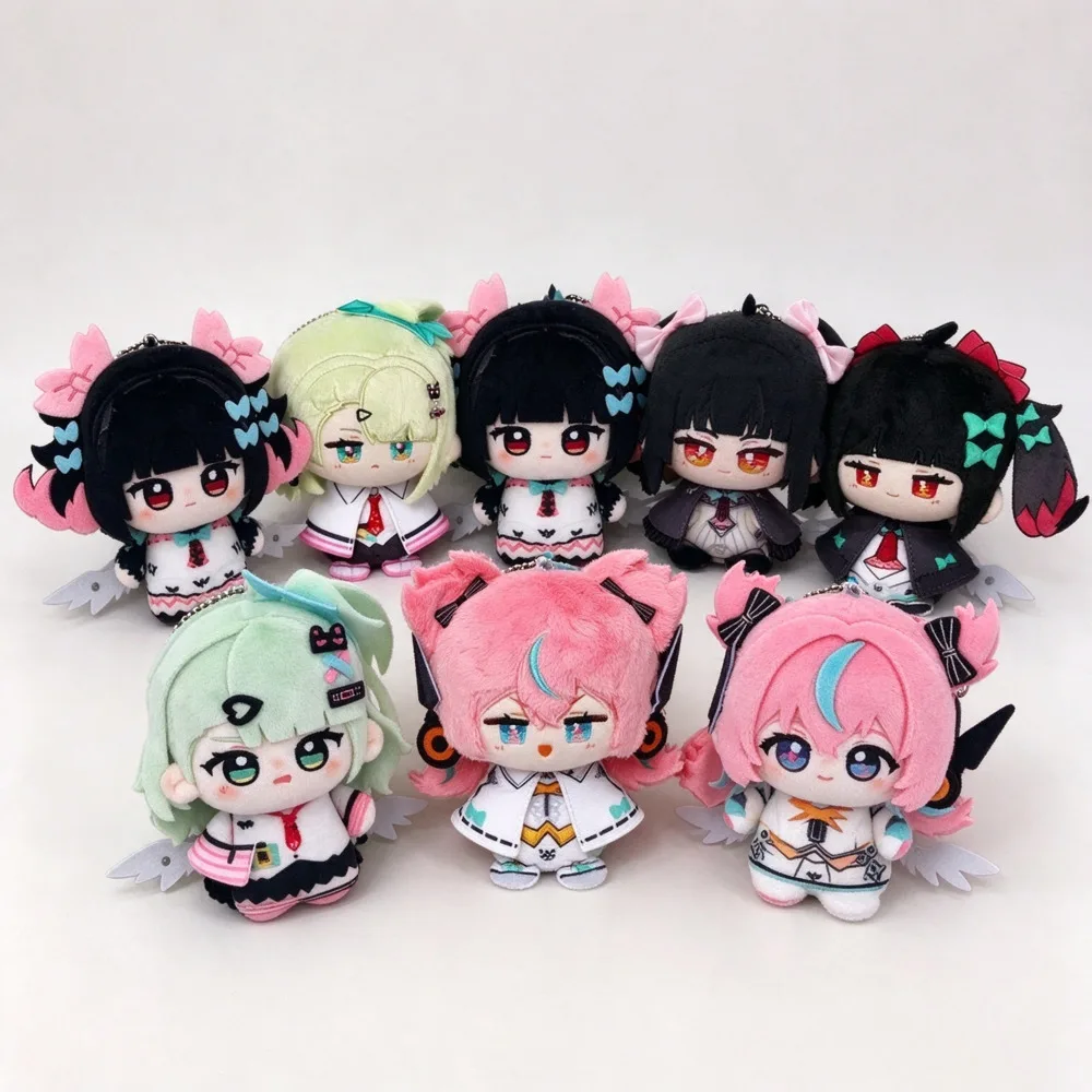 10cm Angels of Delusion Plush Doll Anime Zenless Zone Zero Sunna Aria Nangong Yu Cosplay Pendant Ornament Stuffed Toy Xmas Gift