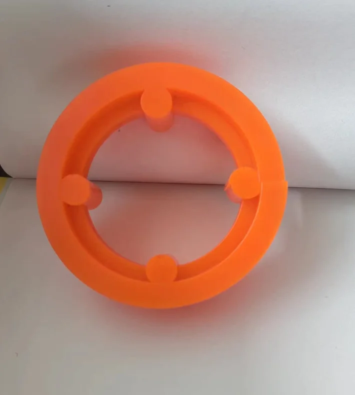 Rubber whel Sun wheel with four-post opening type OD 110mm x high 30mm