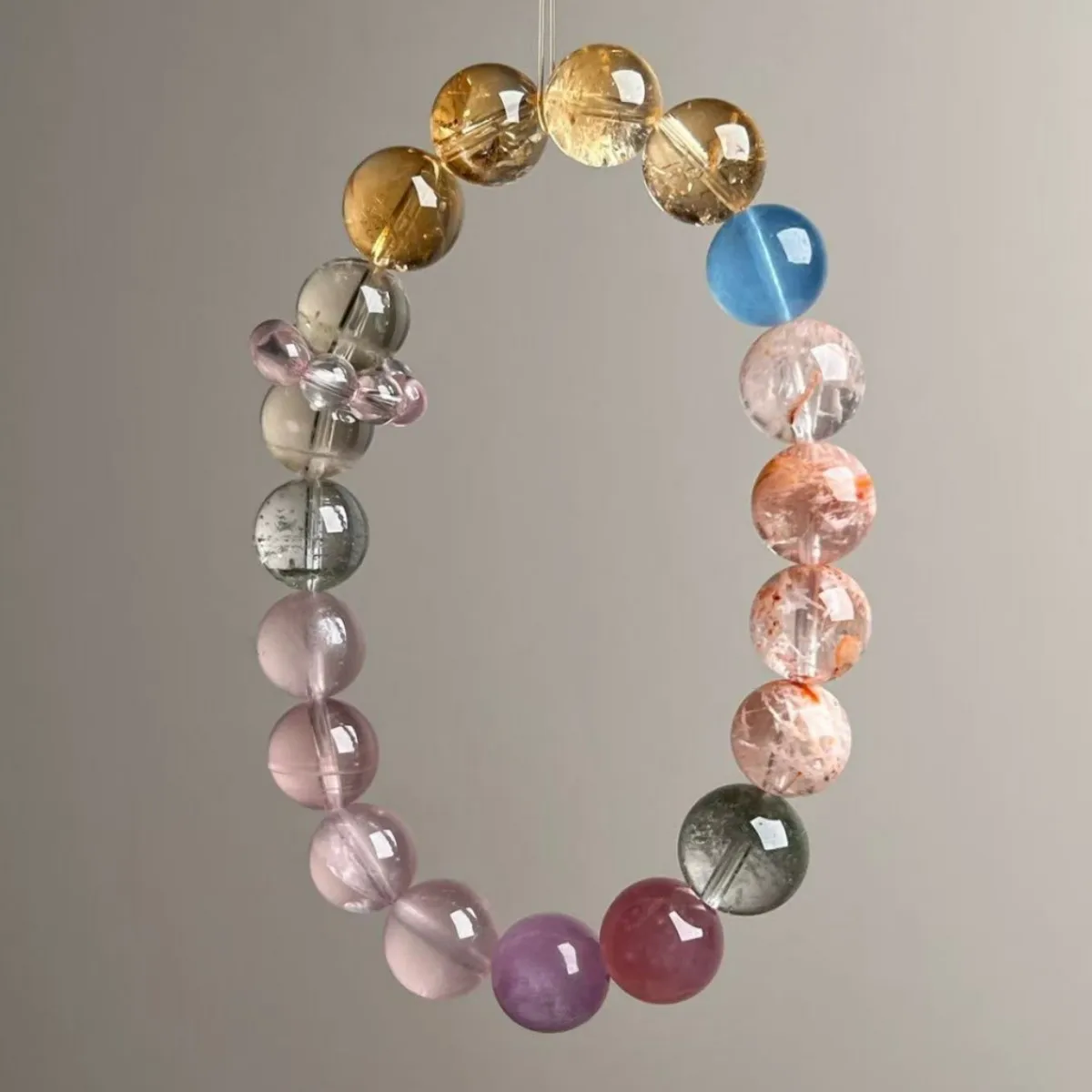 

Natural Crystal Bracelet Women's Duobao Crystal Fashion Bracelet Niche Design