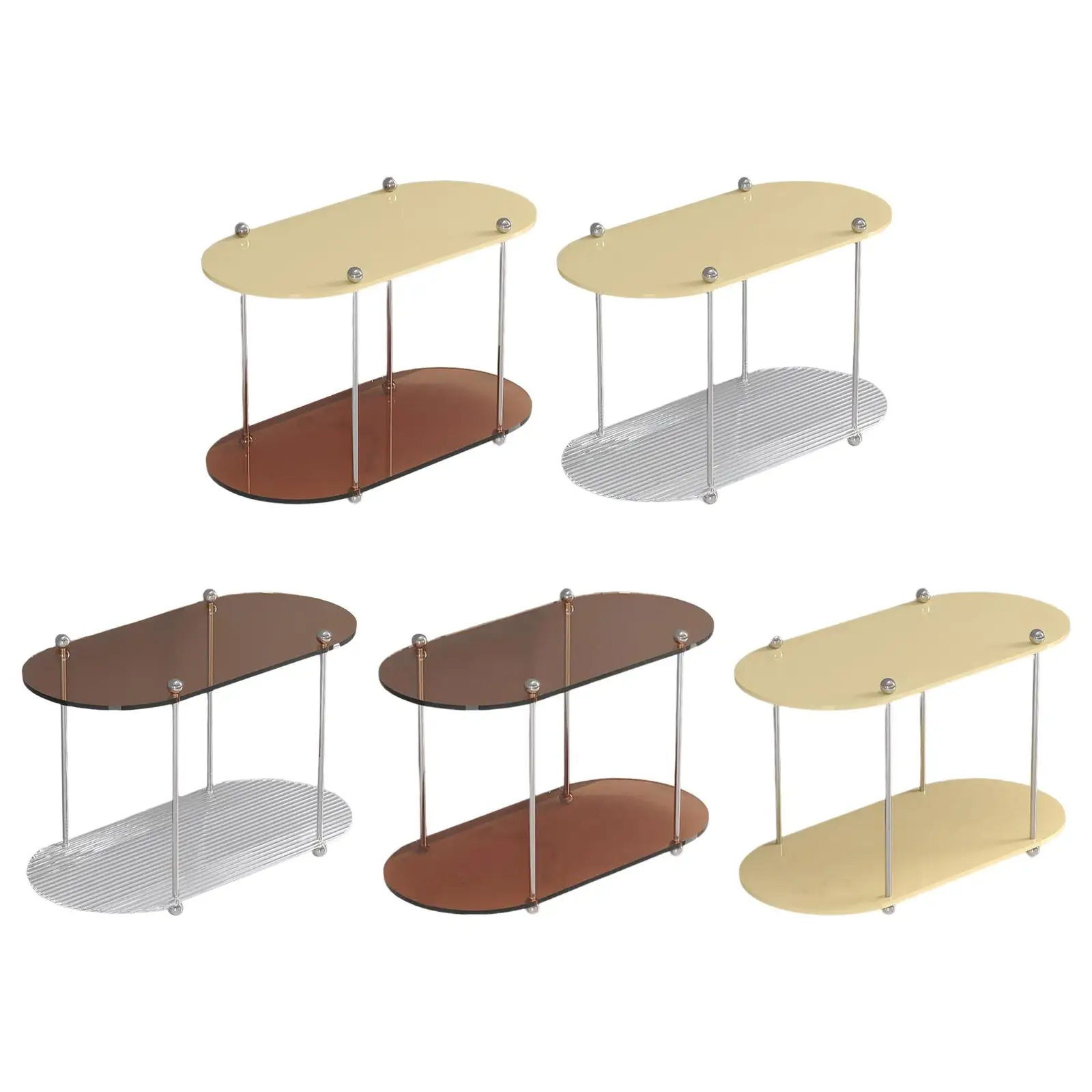 

Elegant 2 Tier Bathroom Storage Organizer for Makeup and Toiletries
