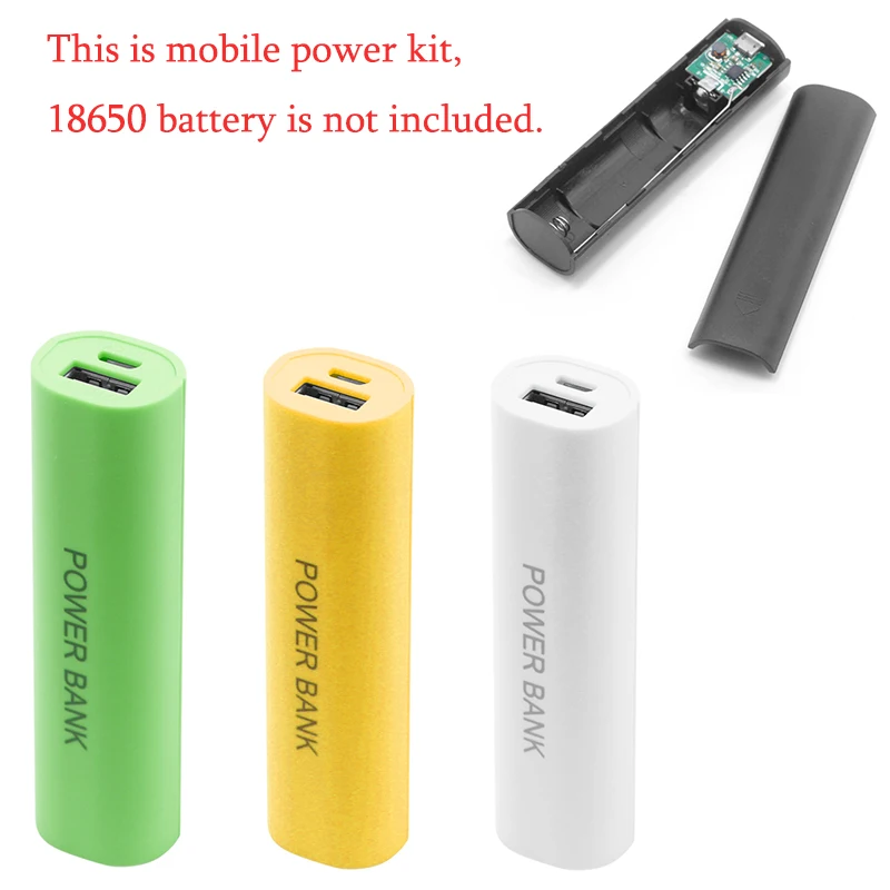 Portable 18650 Battery for Shell Intelligent Fast Safe Charging for Mobile Phones MP3 MP4 GPS Lightweight