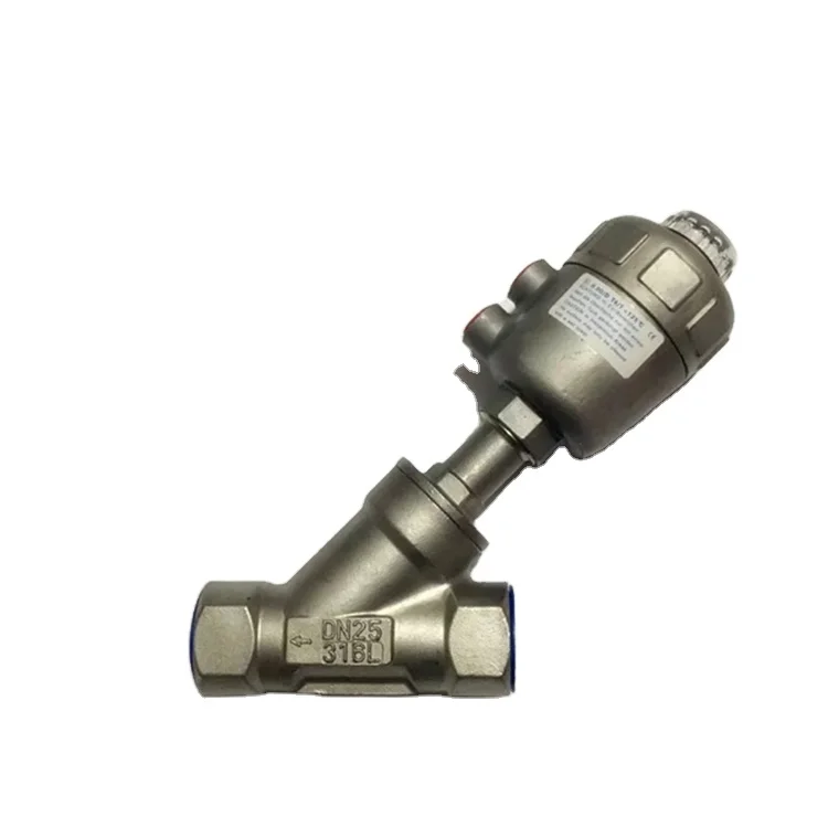 Double Acting Pneumatic Actuator for Angle Seat Valve Industrial Process Control High Performance Durable CE Heavy Load