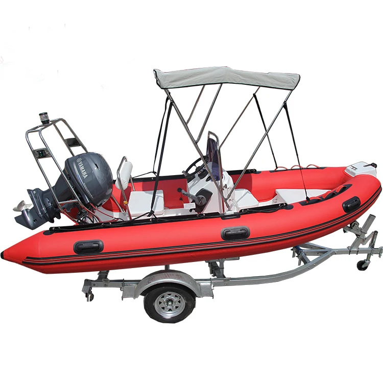 Speed Ribs PVC/hypalon Ribs 430 14ft Inflatable Fiberglass Marine Rescue Boats