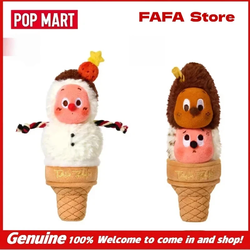 

Новинка! POP MART Twinkle Twinkle: Серия «Добро пожаловать на Луну» — Двойные плюшевые подвески-джелато, милые плюшевые брелоки, слепая коробка.