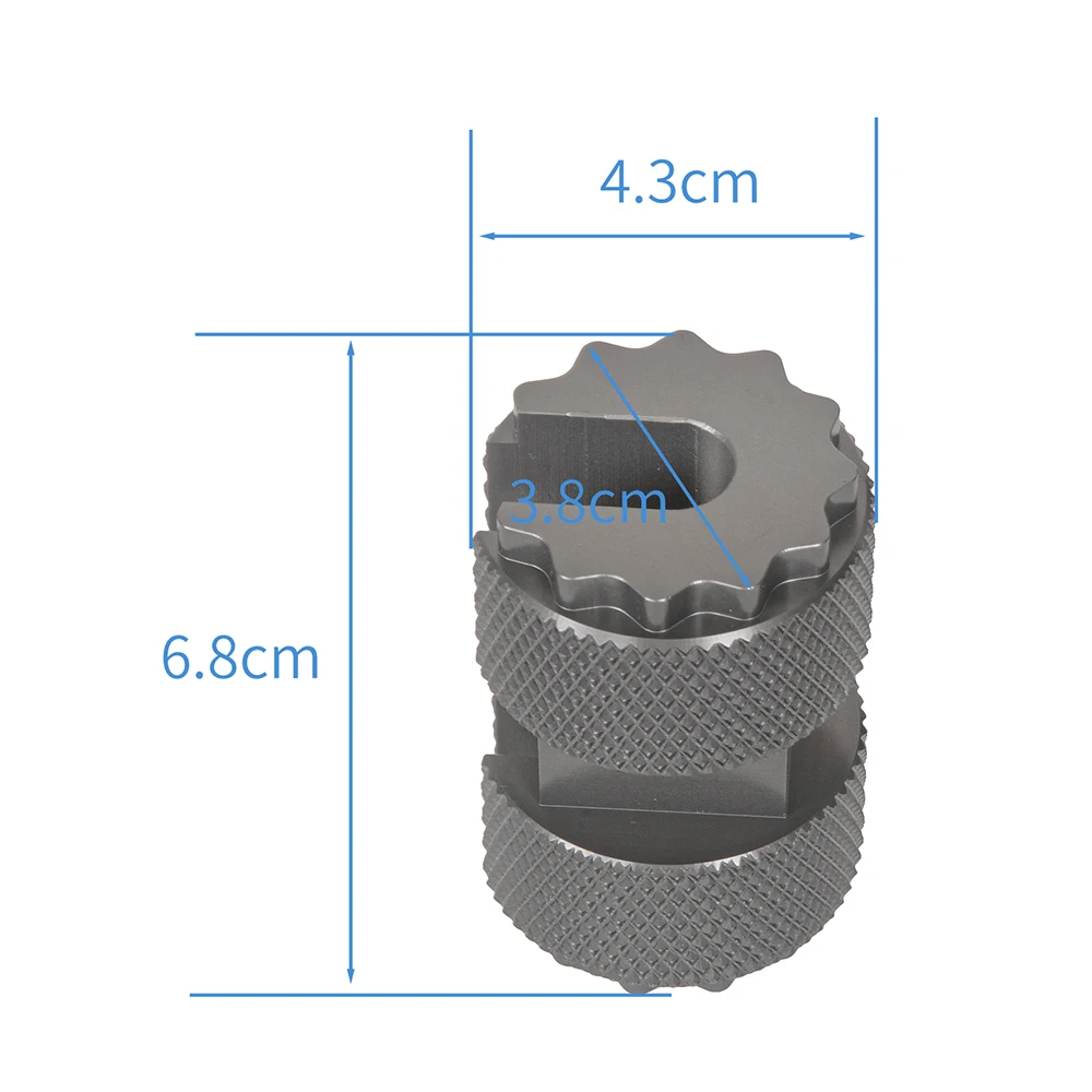 1PC Universal Motorcycle Front Shock Absorber Disassembly And Assembly Wrench Aluminum Accessories