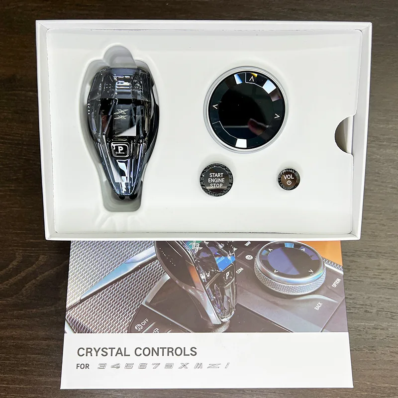 

Crystal Shift Knob For BMW 3 Series G20 X3 G01 X4 X5 G05 X6 X7 4 Series 8 Series Z4 ix3 i4 LED Light Ambient Gear Shifter