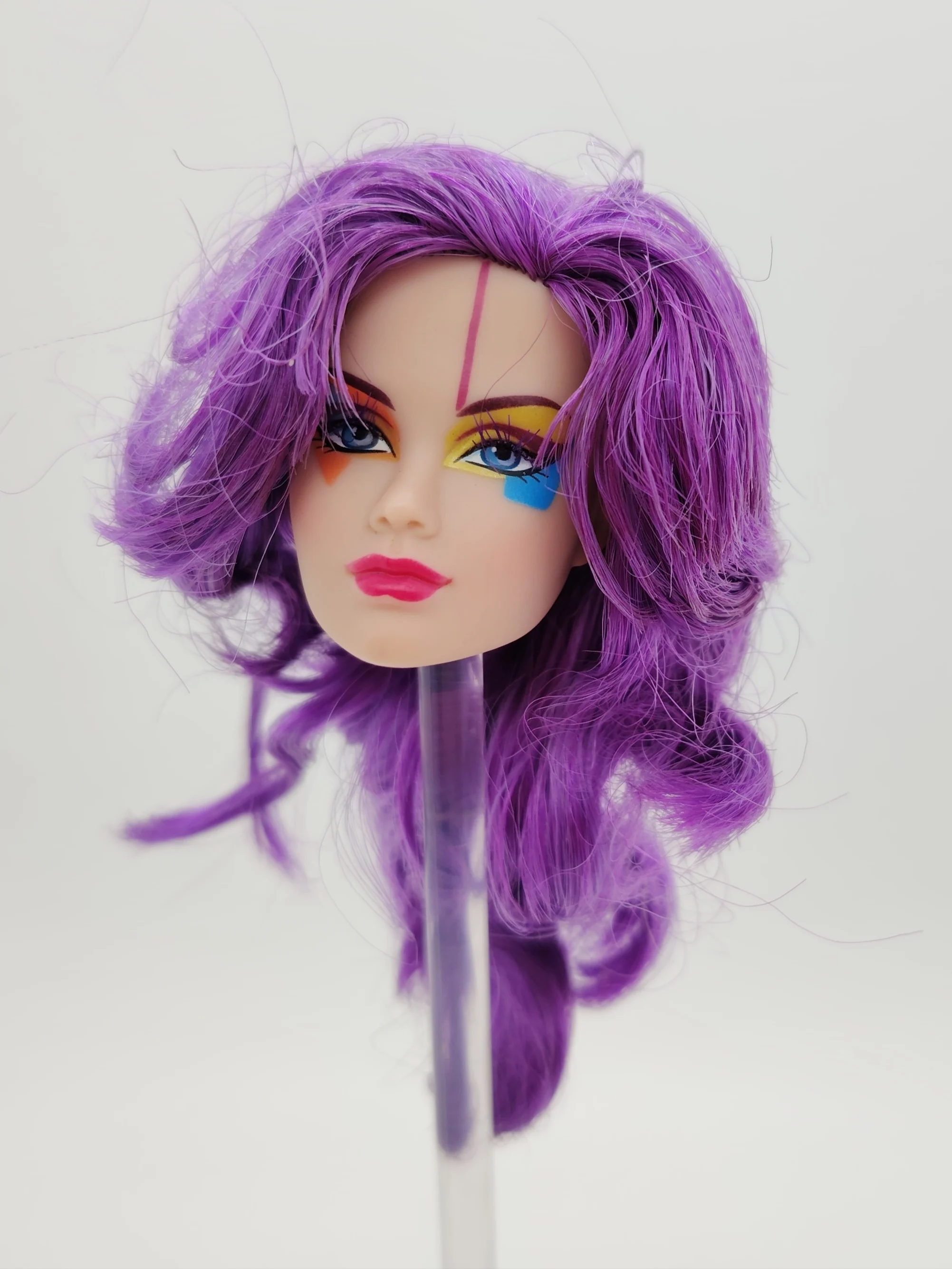 

Fashion Royalty Color Infusion Blue Burkhart Kimber Benton 1/6 Scale Doll Head