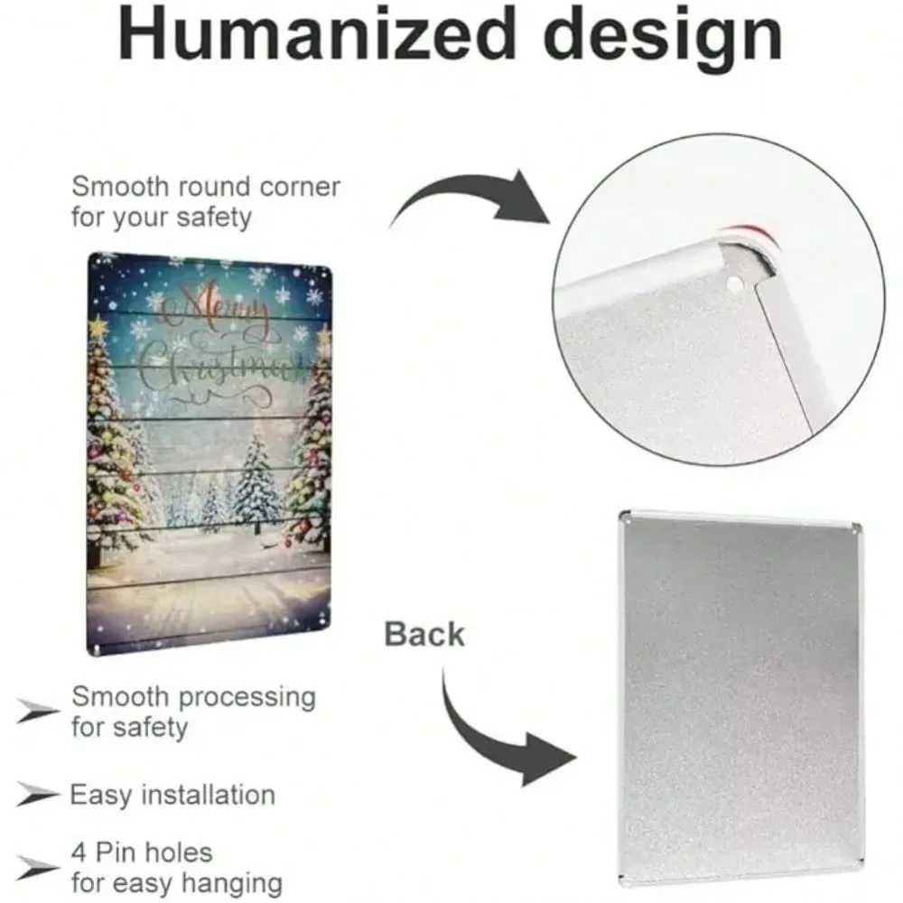 Pinup Girl Bikini Metal Tin Sign - ديكور فني جداري مثير للشاطئ للرجال على شكل كهف وغرفة النوم والمنزل