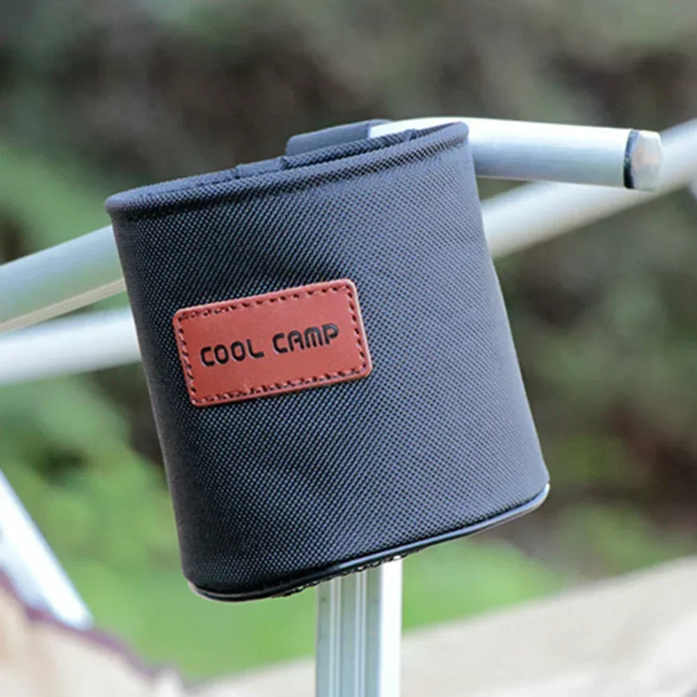 

Water Cup Holder Storage Bag Chair Side Holder Beer Cola Can Cup Oxford Cloth Sleeve Outdoor Backpacking Camping Supplies
