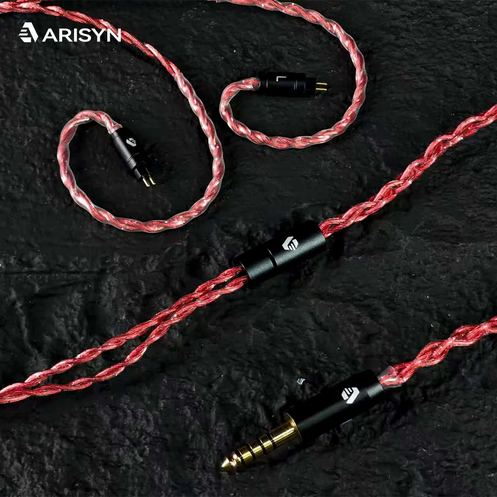 Clearance ARISYN LIU DAN Earphone Upgrade Cable 26 AWG 4 Wires Wired Headset 0.78 2pin Headphone With 3.5mm 4.4mm Earbuds Plug view 5