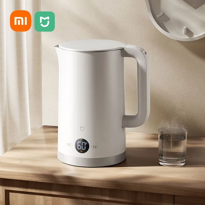 جديد Xiaomi Mijia غلاية كهربائية بدرجة حرارة ثابتة 3 إيقاف تشغيل تلقائي 316L من الفولاذ المقاوم للصدأ 1800 وات غلاية تسخين سريعة للمنزل #1