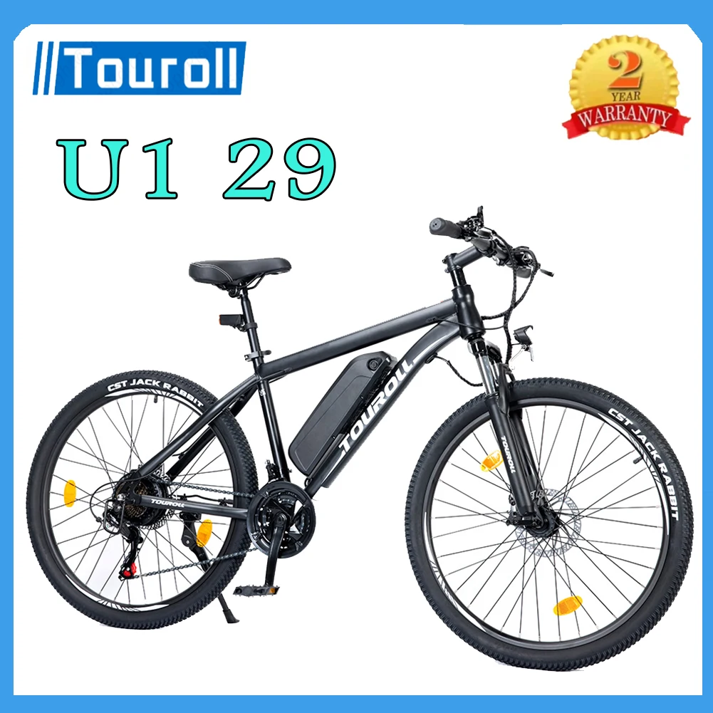 Touroll u1 29 Elektro fahrrad 250w Motor 13ah abnehmbare Li-Ionen-Batterie 65km Reichweite 29x2.25