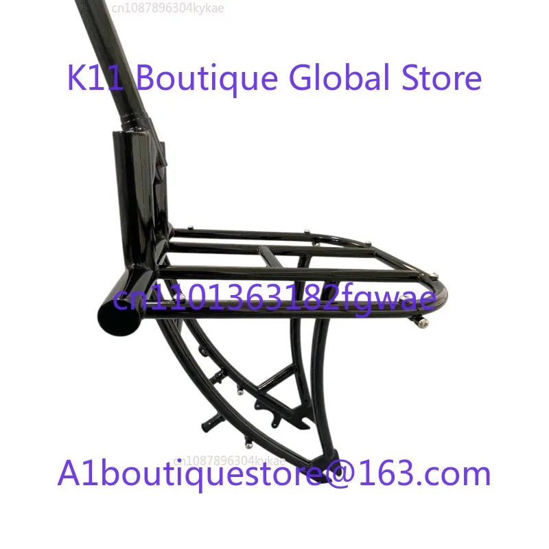 Chromium Molybdenum Steel Open Shelf Front Fork Upgraded Pipe Material Thickened 28.6 Ports Suitable for 700C Frame