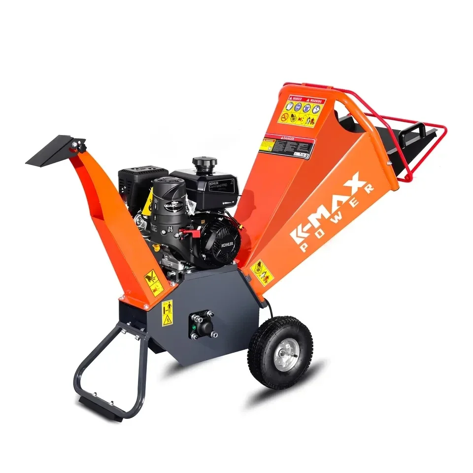 

Garden Gasoline Wood Chipper Shredder Branch Shredder CE Approval 6.5hp Mulcher Chipper Agriculture Wood Crusher For Sale