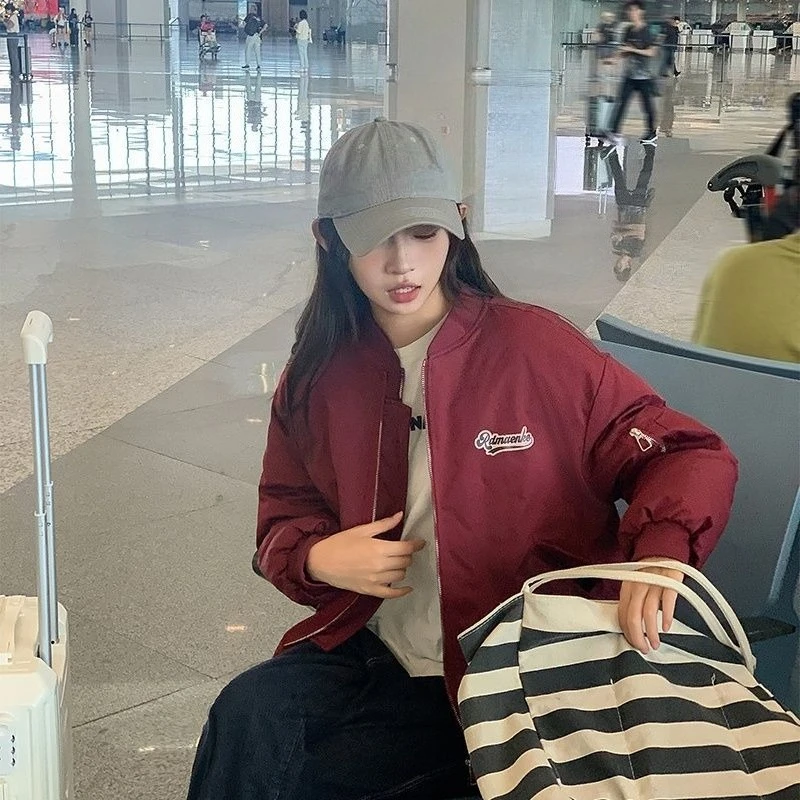 

Heavy Duty Winter Cotton Padded Coat Short Sleeve Men Women Unisex American Style Thermal Jacket