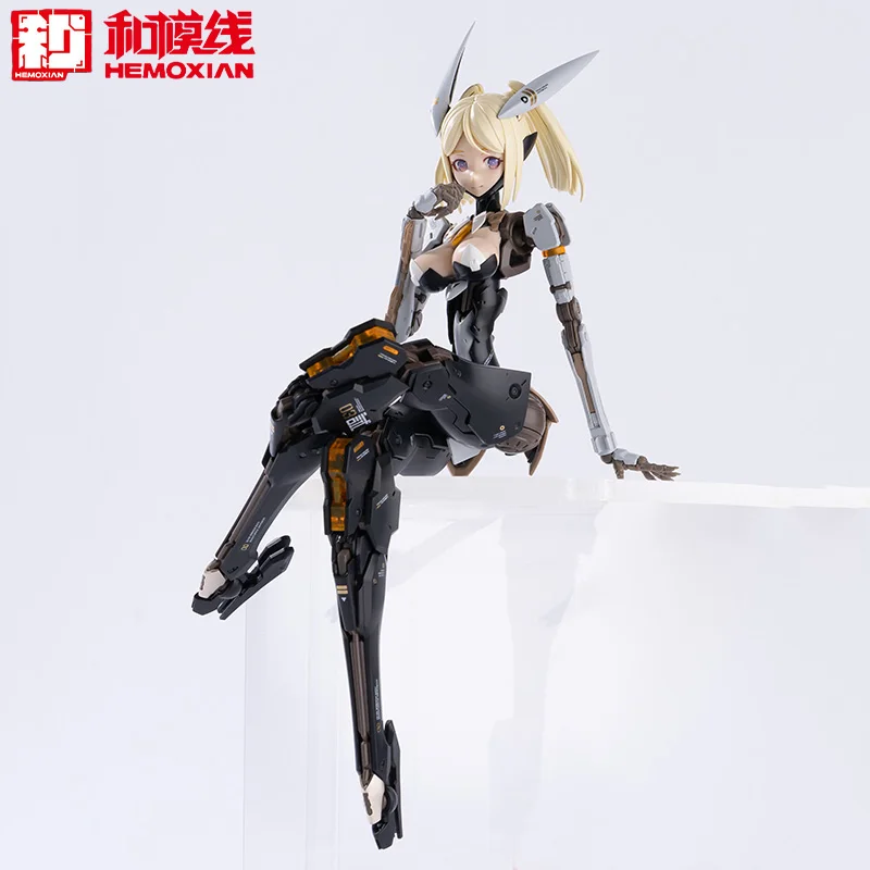Hemoxian Hechengzhizao 1/10 Rosa Project Star Lily в сборе, подвижная модель девушки-меха, принт логотипа Rosa Project/Eco-ABS, ABS
