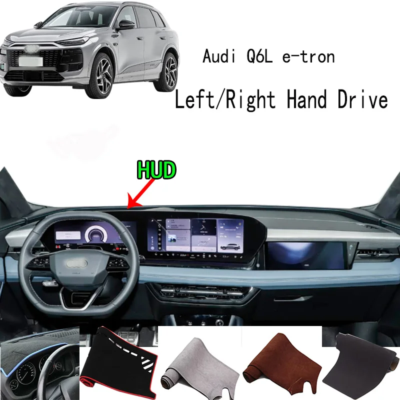 

For Audi Q6L e-tron Accessories Dashboard Cover Instrument Panel Dash Mat Dashmat Protective Pad