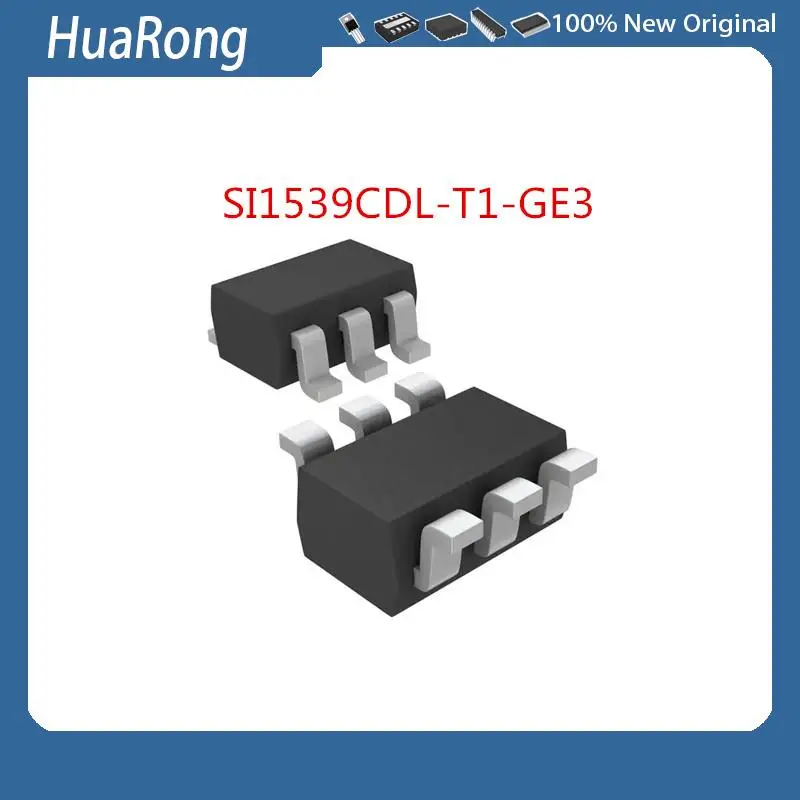 

20PCS/LOT SI1539CDL-T1-GE3 SI1539 RG 30V 700mA 500mA 340mW SC-70-6