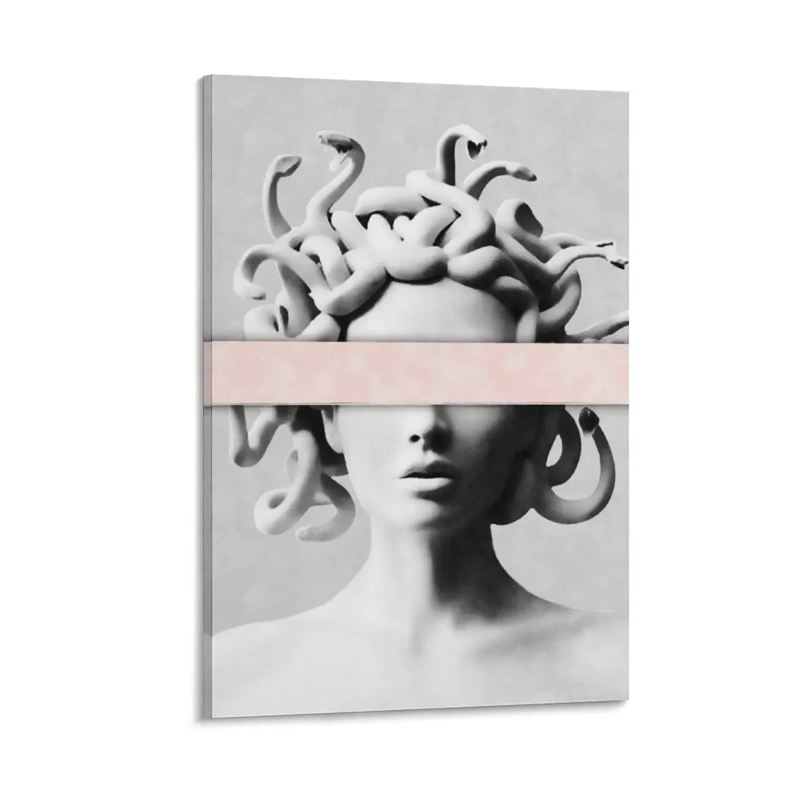 

Medusa portrait Canvas Painting vintage home decor Wall posters home decorations and organization decorative frames wall room