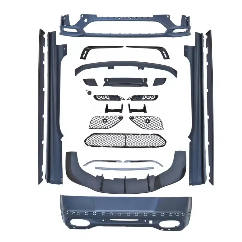 

High-quality goods 16-19 Upgrade Supersport Looking Bodykit Accessories with SideSkirts Car Grille Front Rear Bumper