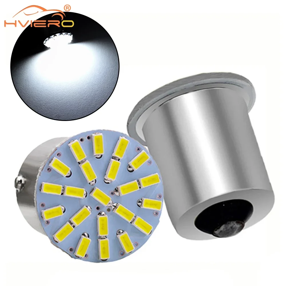 

1156 1157 Car LED Multiple Colors 22SMD 3014 Brake Turn Light Auto Parking Backup Wedge Tail Signal Lamp License Plate Lantern