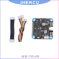 JHEMCU GF30F722-ICM F722 Baro OSD 5V 10V Dual BEC Flight Controller 3-8S 30.5X30.5mm for  RC FPV Freestyle HD Drones Parts