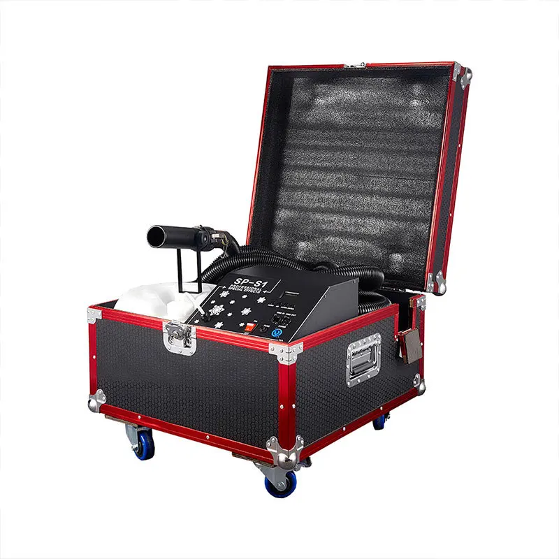10 meters silent snowflake machine DMX512 snowflake machine Christmas snowmaking machine Scenic shopping mall Cultural