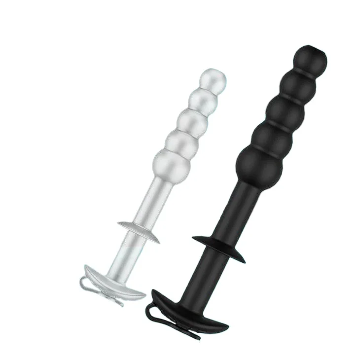 Hollow Silicone Urethra Plug Dilator Penis Plug Urethral Catheter Dilator Ejaculation Delay Sounding BDSM Insert Sex Toy for Men