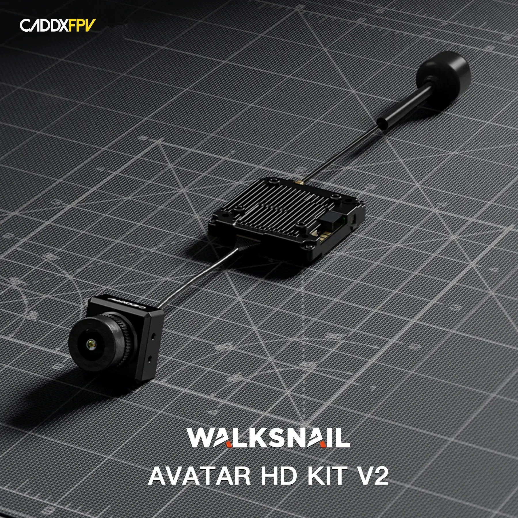 

Walksnail Avatar HD Kit V2 Камера V2 с гирополом+ 8G / 32G