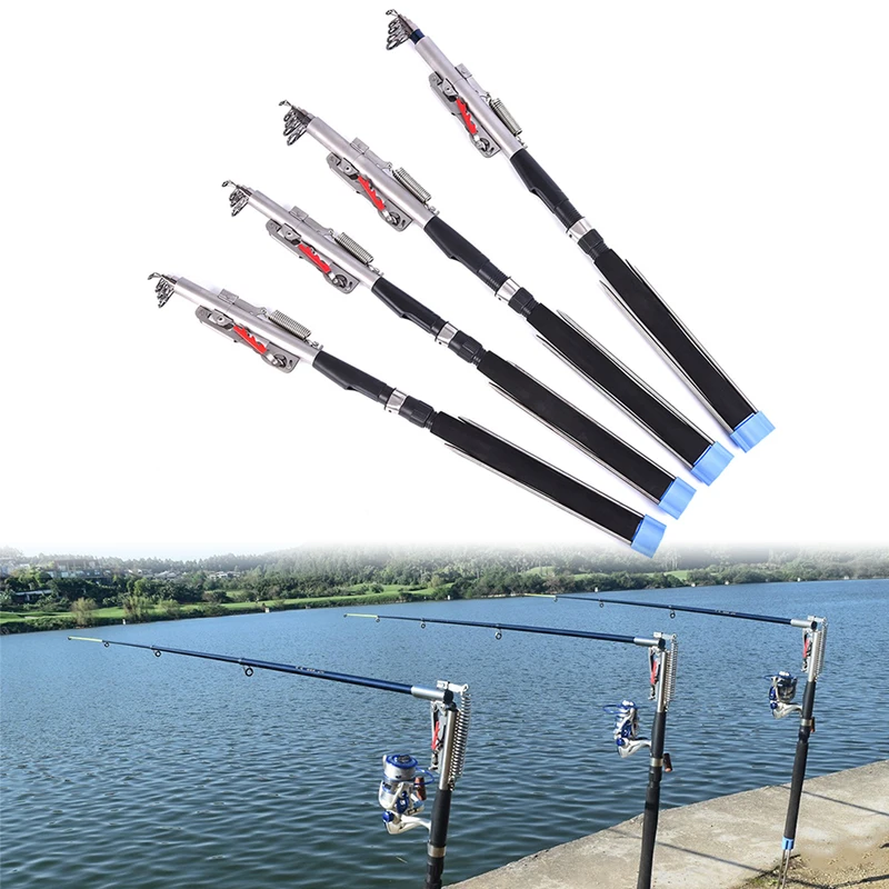 New Spring Automatic Sea Pole Double Adjustment Sensitivity Fishing Rod Outdoor Carbon Spring Fishing Rod Fishing Gear