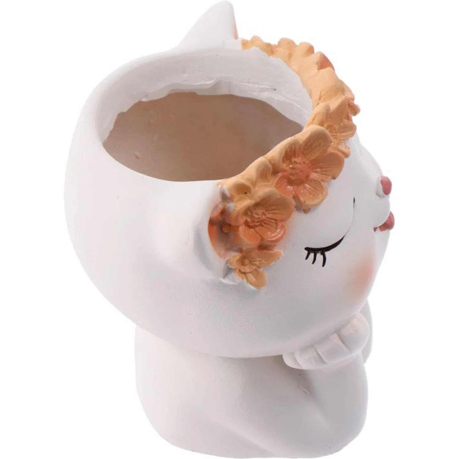 Desktop Pen Holder,Resin Pen Container,  Desktop Decoration, Handmade Flower Pen Container,Desk Organizer Accessory