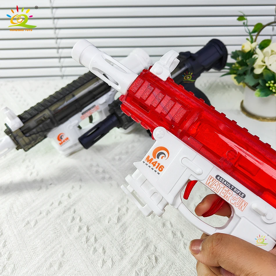 Ręczny symulator pistoletu na wodę z możliwością powtarzania, letnia impreza przy basenie nad morzem, walka wodna z zabawkami dla dorosłych dzieci