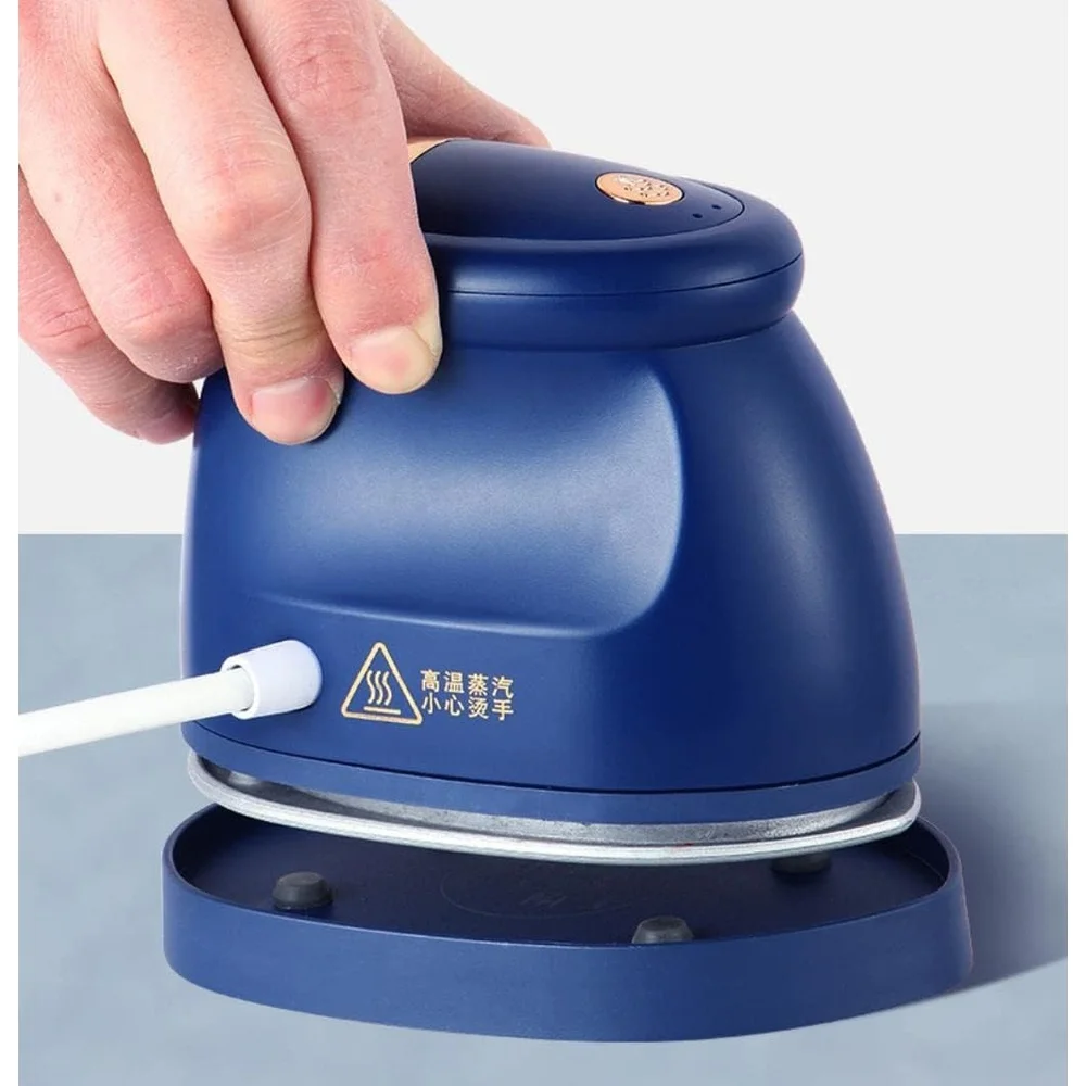 Портативный ручной паровой утюг, отпариватель для одежды, мини-керамическая гладильная машина для влажной и сухой уборки, эффективное средство для удаления морщин для дома и путешествий