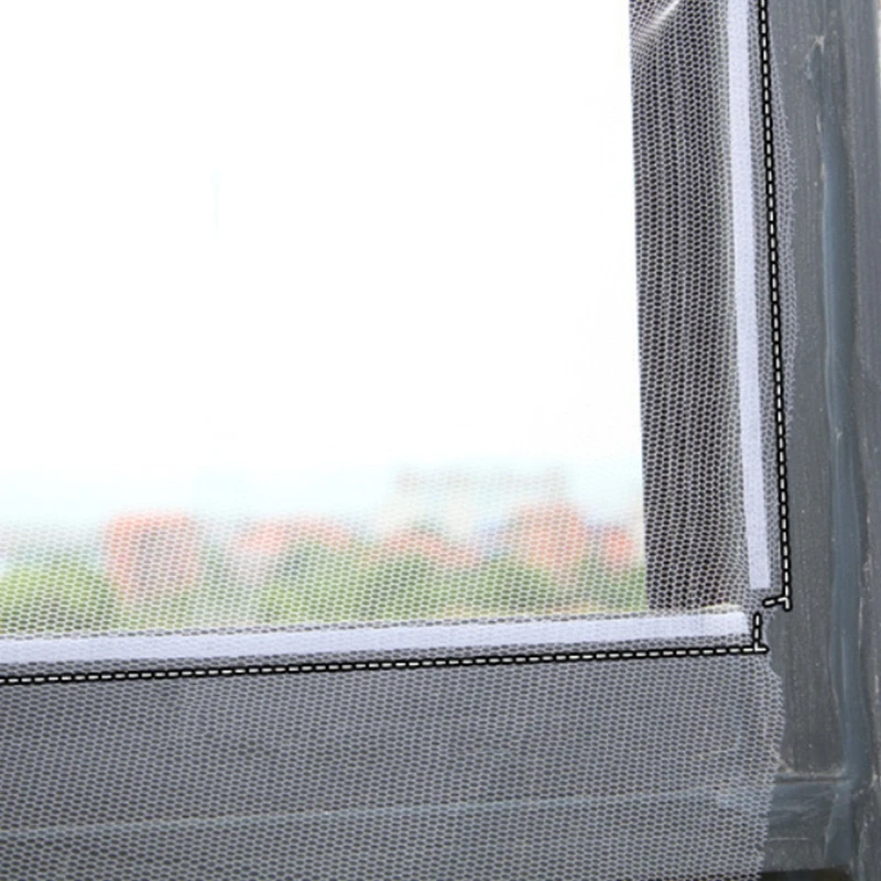 Insect Screen Curtain Window Mesh Net Fly Mosquitoes for Protection Tape Net DropShip