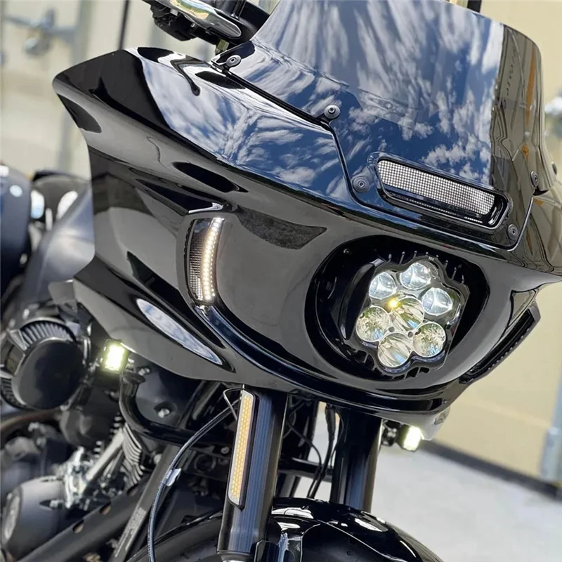 

Motorcycle Accessory LED Fairing Vent Lights For Softail Low Rider ST FXLRST Low Rider El Diablo FXRST 2022-2024