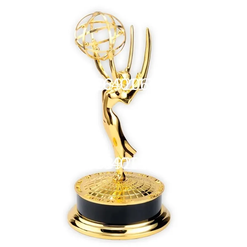 Emmy-Awards-Trophäe, Hochwertige Metall-Trophäe für Film und Fernsehen, Souvenir, Dekorationsstück