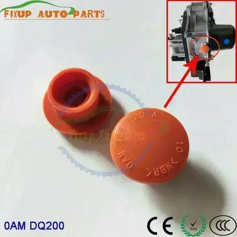 DSG 0AM Automatic transmission DQ200 Gearbox Mechatronic Breathable Cap Valve Body Vent Rubber Cap For Audi VW SEAT SKODA