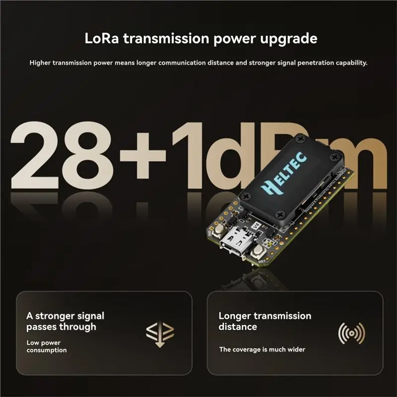 3CGRO-Heltec Meshtastic Lora 32 V4 Dev-Board GPS ESP32 SX1262 0.96Inch OLED Solar Powered Mesh Network Wifi Lora BLE Low Power