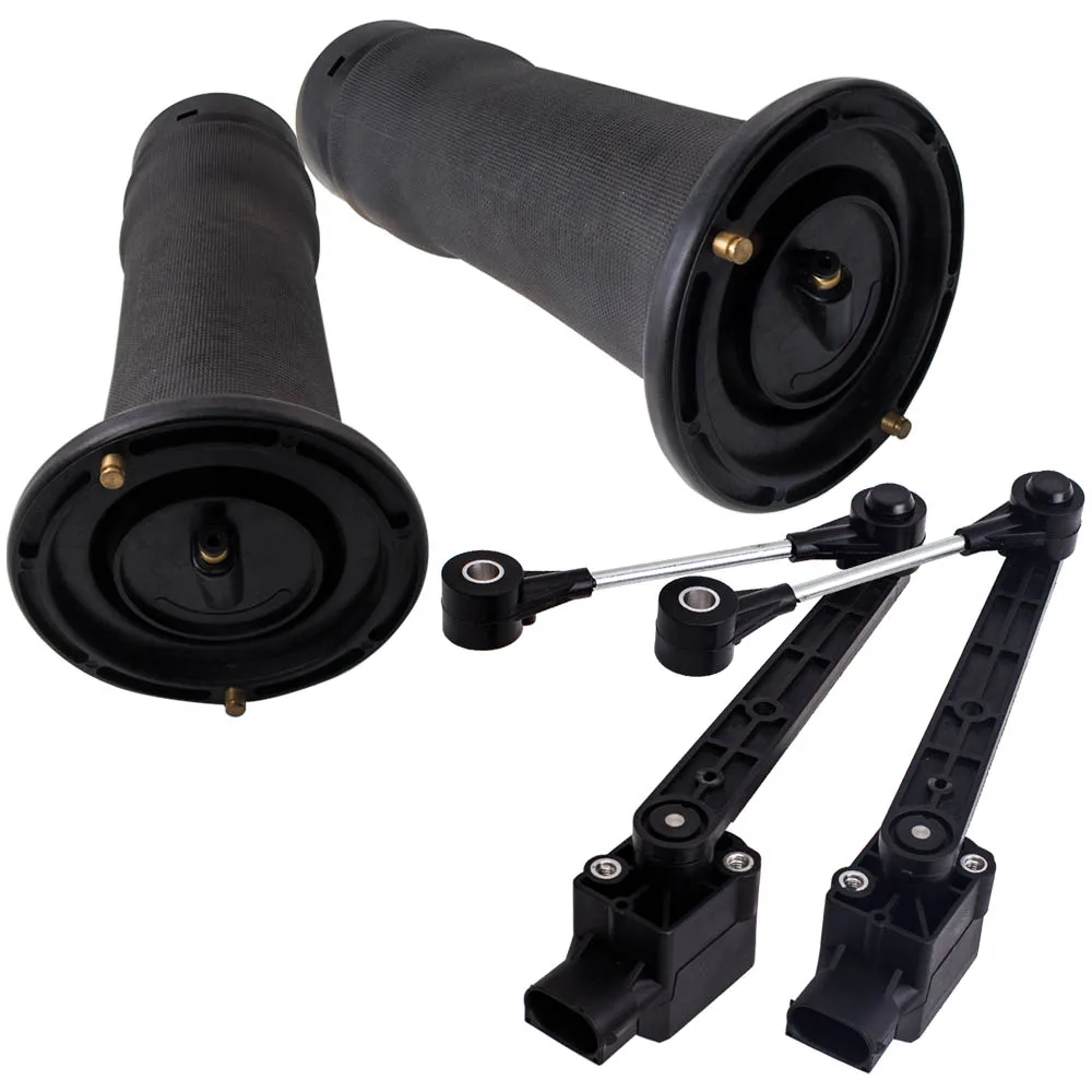 Air Spring Suspension Bag &Height Level Sensor For Land Rover Discovery 4.0L
