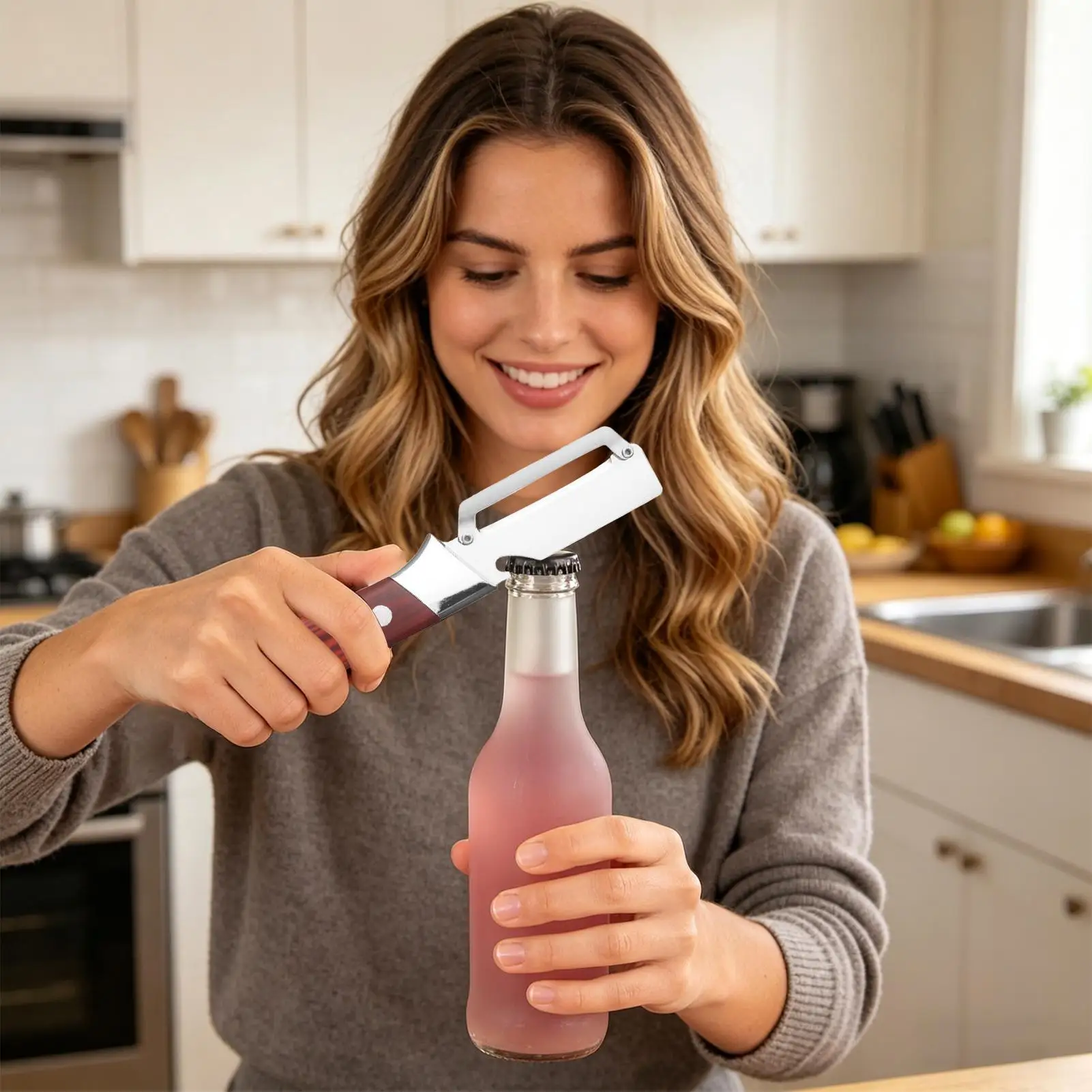 Fruit And Vegetable Peeler Non-Slip Stainless Steel Ergonomic Handle Hand Held Peeler For Sugar Cane Pumpkin Carrots Cucumber